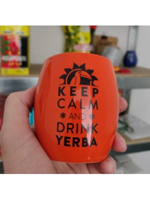 Калабас "Keep Calm and Drink Yerba"